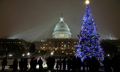 Visite des lumières de Noël de DC